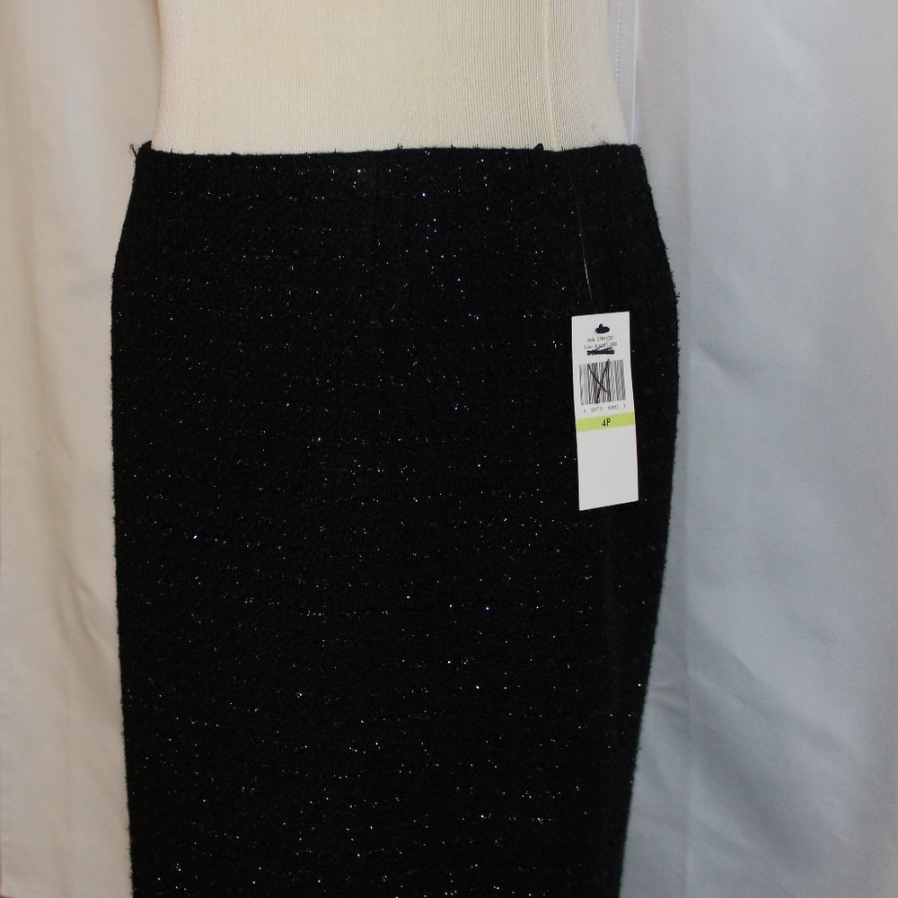 🛍 Calvin Klein Lurex Pencil Skirt - Picture 5 of 7